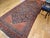Vintage Persian Malayer Gallery Area Rug, Hand-Knotted Wool, Geometric Pattern, 5x13, Navy & Terracotta For Sale - Image 4 of 16