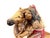 1960s Vintage Native American Warrior on Horseback Figure For Sale - Image 5 of 11