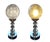 Art Deco Table Lamp with Glass Balls For Sale - Image 3 of 7