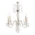 Mid 20th Century Georgian Style Cut Glass Eight-Light Chandelier For Sale