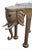 American Marge Carson Hollywood Regency Elephant Bar Cart With Matching Bar Stools, 3 Pieces For Sale - Image 3 of 11