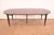 A gorgeous French Regency Louis XVI style extension drop leaf dining table By Kindel Furniture USA, Circa 1960s Beautiful...