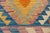1990s Rustic Turkish Kilim Purple Beige Hand-Woven Wool Rug For Sale - Image 5 of 9