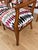 Ivory Vintage Neoclassical Style Dining Chairs - Set of 6. Newly Upholstered in Abstract Patterned Velvet. For Sale - Image 8 of 11