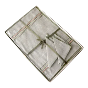 Vintage 1950s Timely Linens Napkins and Placemat Set