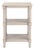Cassie 3 Shelf Accent Table in Greige For Sale