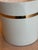 Paint Lacquer/Rose Gold Accent Table For Sale - Image 7 of 10