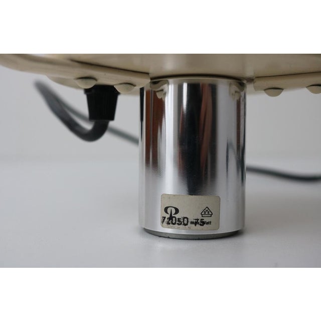 Large Vintage Mushroom Lamp in Orange Art Glass from Peill & Putzler, 1970s For Sale - Image 12 of 18