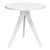 West Elm Tripod Dining Table in White Lacquer For Sale