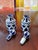 Antique Bohemian Glass Moser Cobalt Overlay Perfume Bottles - a Pair For Sale - Image 4 of 6