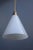 Italian Brass and White Opaline Glass Ceiling Lamp from Stilnovo, 1950s For Sale - Image 9 of 11