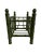 Mid 20th Century Faux Bamboo Hollywood Regency Canterbury Magazine Rack For Sale - Image 10 of 12