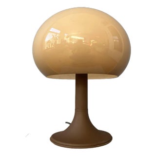 Vintage Space Age Mushroom Table Lamp from Herda, 1970s For Sale