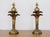 Pair of hollywood regency brass balm tree lamps, in great vintage condition (by Hart Associates Lighting). These are very...