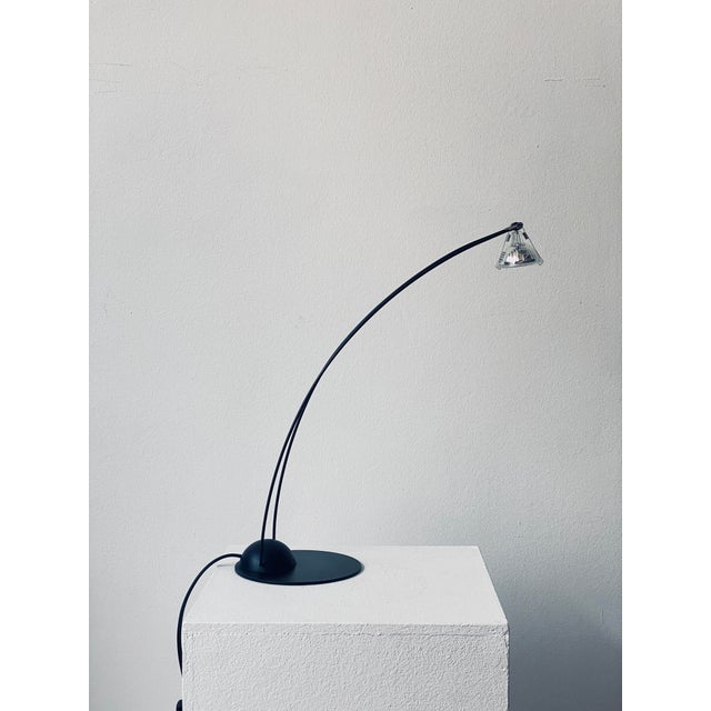 Metal Halogen Arc Table Lamp from Hustadt Leuchten, Germany For Sale - Image 7 of 16