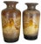Pottery Fat Lava Desert Vases attributed to Scheurich, Germany, 1970s, Set of 2 For Sale