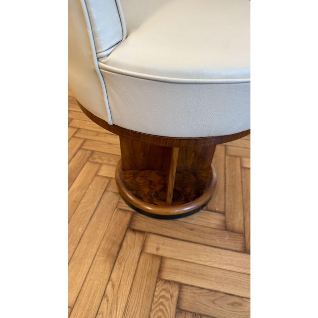 French Art Deco Hocker, 1930s For Sale - Image 4 of 7