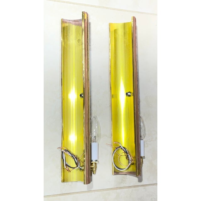 One of a Kind Pair of Joseph Malekan Repurposed Solid Bronze Sconces For Sale - Image 12 of 16