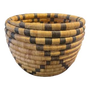 1940 Native American Vintage Hopi Coil Basket Bowl