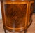 1900 - 1909 1900s Antique French Louis XVI Rosewood & Satinwood Inlaid Marble Top Demi-Lune For Sale - Image 5 of 18