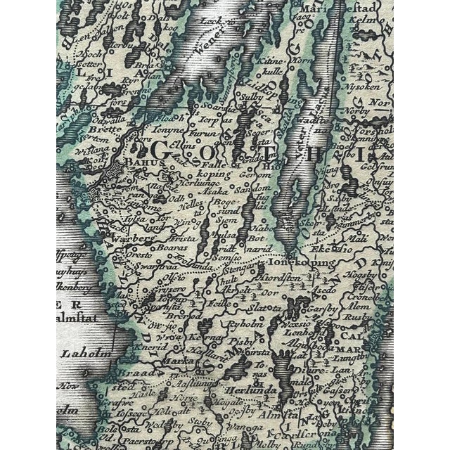Scandinavia and Baltic Map by G. & L. Valk, C1700 For Sale - Image 6 of 11