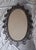 Metal Vintage Rustic Oval Wall Mirror in Wrought Iron, 1970s For Sale - Image 7 of 7