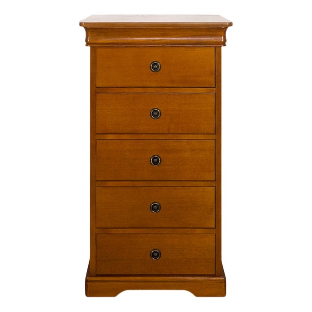 Louis Philippe Style Cherrywood Chest of Drawers For Sale