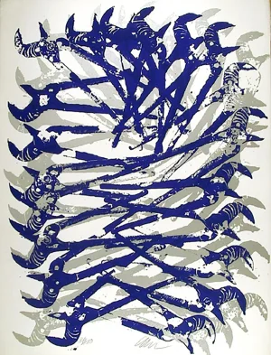 Arman, Hydra, Screenprint