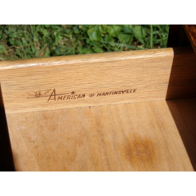 Vintage Mid Century American of Martinsville Harmony House Nightstand End Table For Sale - Image 13 of 14