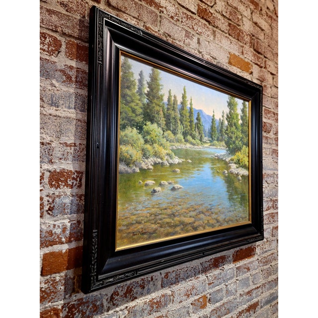 David Chapple - Impressive Yosemite Landscape -California Impressionist Oil Painting For Sale - Image 10 of 12