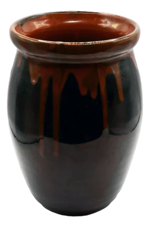 Bulbous Vase with Gradient Glaze, 1920s