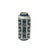 Vintage Chinese Blue White Floral Sequence Porcelain Vase For Sale - Image 4 of 10