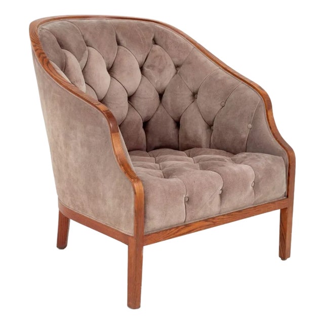 Empire Style Ash Tub Chair For Sale