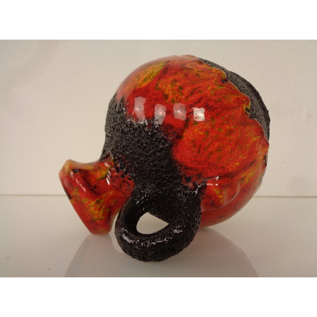 Lava Ceramic Vase from Walter Gerhards, 1970s For Sale - Image 11 of 18