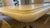 Cream Authentic Kreiss Collection Solid Travertine Square Dining Table For Sale - Image 8 of 12
