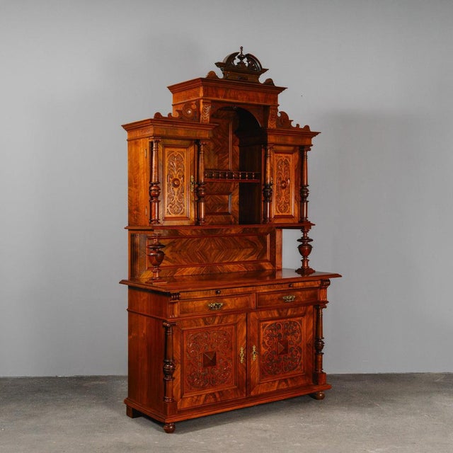 Item: Buffet cabinet Period & Style: Gründerzeit - second half of the 19th century Features - elegant and practical piece...