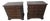 1980s Henkel Harris Four Drawer Nightstands Bachelors Chests Mahogany, 2 Pieces For Sale