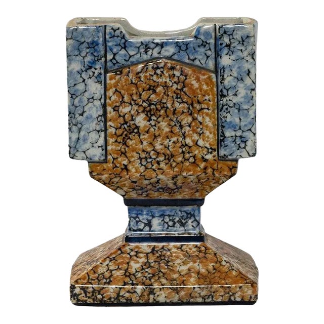 1920s French Ceramic Vase For Sale