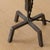 1930s French Tall Iron Brutalist Table Lamp For Sale - Image 10 of 13