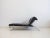 Vintage Black Leather & Steel Chaise Lounge by Massimo Iosa Ghini for Moroso For Sale - Image 16 of 16