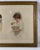 American Antique 1907 Bessie Pease Gutmann "Poverty & Riches" Lithograph in Gold Gesso Frame For Sale - Image 3 of 7