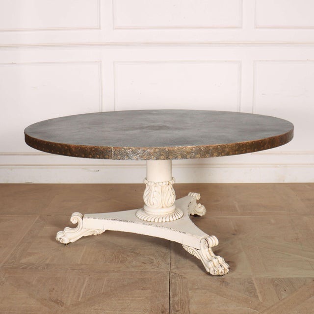 English Painted Breakfast Table For Sale - Image 11 of 11