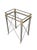 Labarge Vintage Maison Jansen Style Hollywood Regency Accent Table | French Neoclassical Brass Lion Head & Paw Feet | Glass Top Side Table For Sale - Image 4 of 15