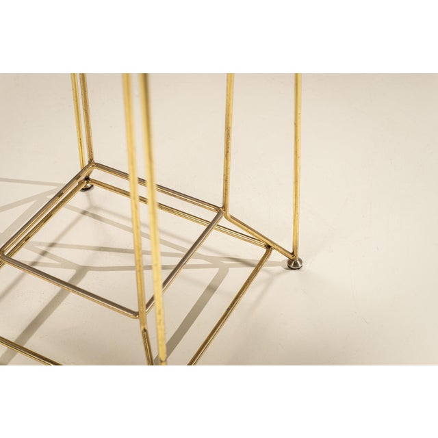 Metal Bar Stools attributed to Dolce & Gabbana, Italy, 1980s, Set of 2 For Sale - Image 7 of 11