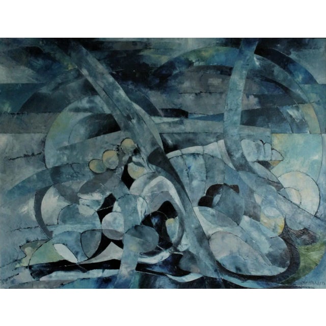 Milo Magnani, Floating Still Life, 2012, Oil on Canvas, Framed, in Flawless conditions. Designed from 2000 This piece has...