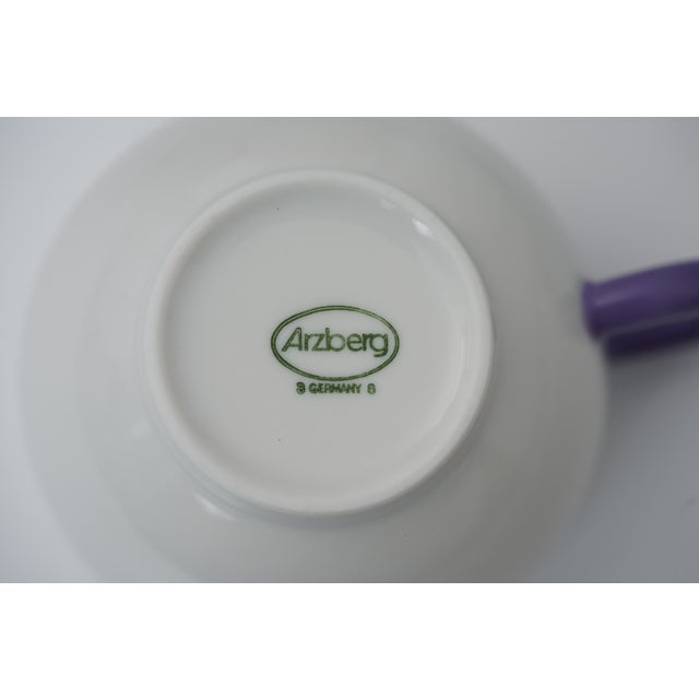 1980s Vintage Coffee Service for Six People by Lutz Rabold for Arzberg, 1983, Set of 26 For Sale - Image 5 of 7