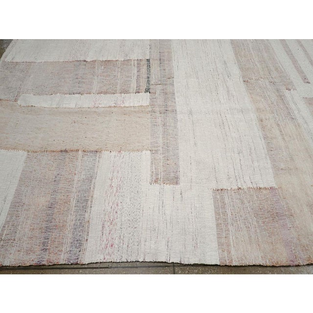 Mid 20th Century Galerie Shabab Collection Mid-20th Century Turkish Flatweave Kilim Carpet For Sale - Image 5 of 8