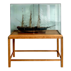 Vintage Coastal Scale Model of Clipper Ship