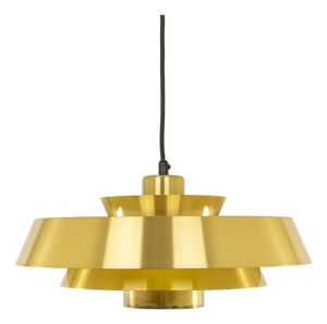 Brass Nova Pendant by Jo Hammerborg for Fog & Mørup, 1960s