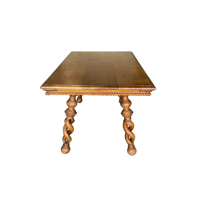 English Antique c.1800's Louis XIII Side or Cocktail Table, by Merklen Bros. For Sale - Image 3 of 10